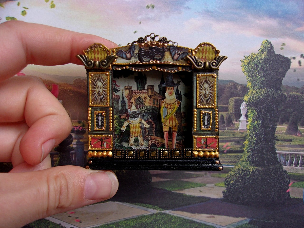 Puppet show. Dollhouse miniature.1:12 scale. | Inspire Uplift