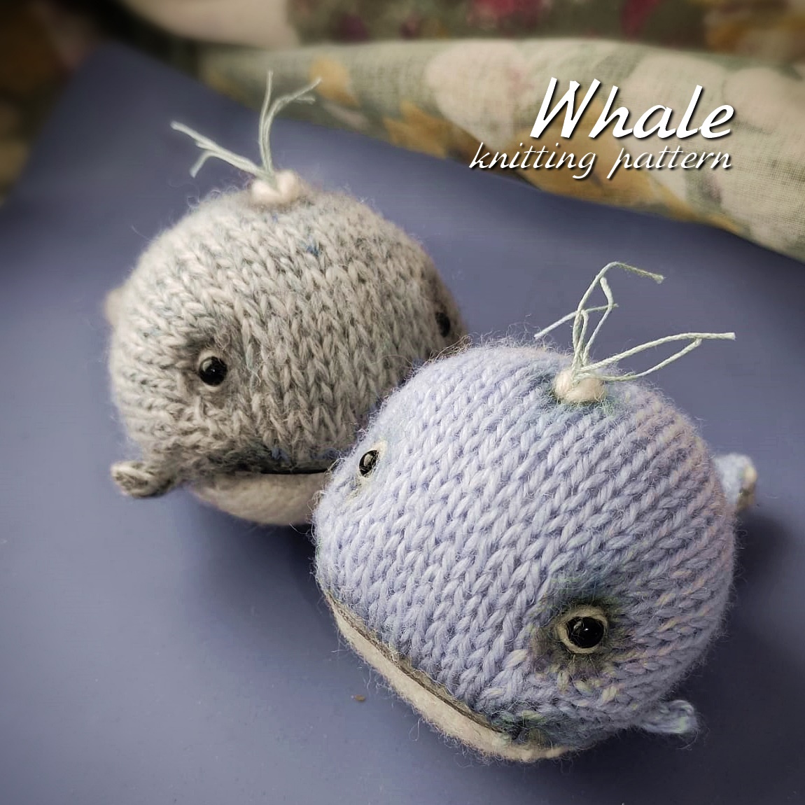 Little Whale knitting pattern Inspire Uplift