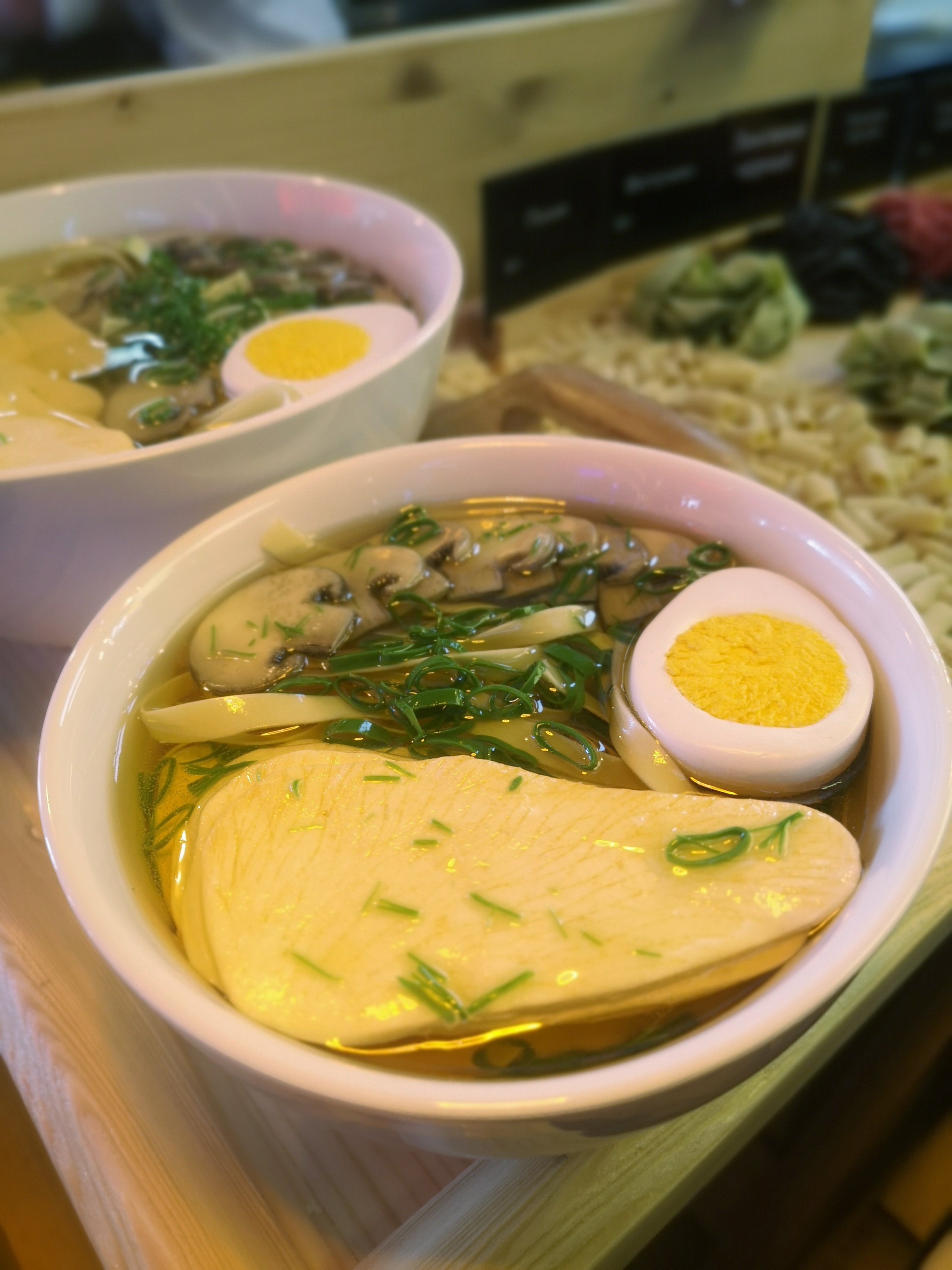 Fake noodle soup, fake ramen, food for display, fake food pr Inspire Uplift