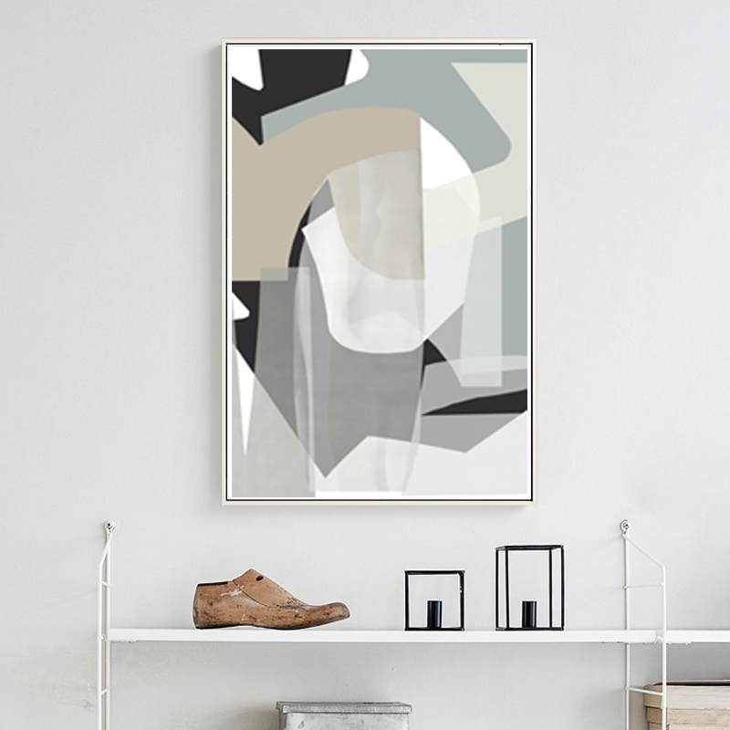 Gray Wall Art, Abstract Poster, Prints Set of 3, Living Room - Inspire ...