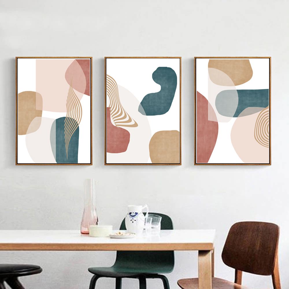 Abstract Print Wall Art Abstract Modern Art Downloadable Prints Set of 3 Sh | Inspire ...