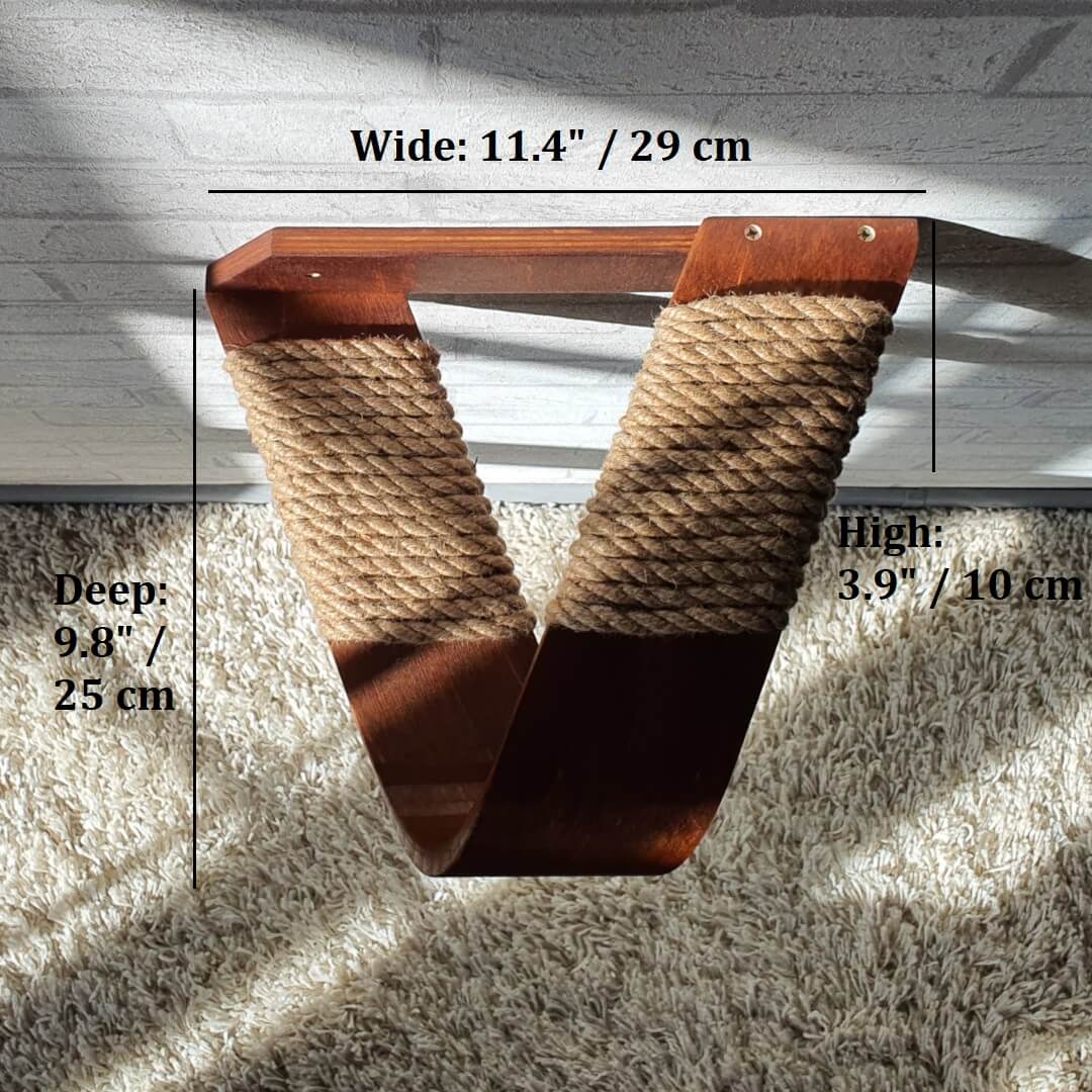 Cat steps. Wall cat steps. Modern cat steps. Curved cat step Inspire