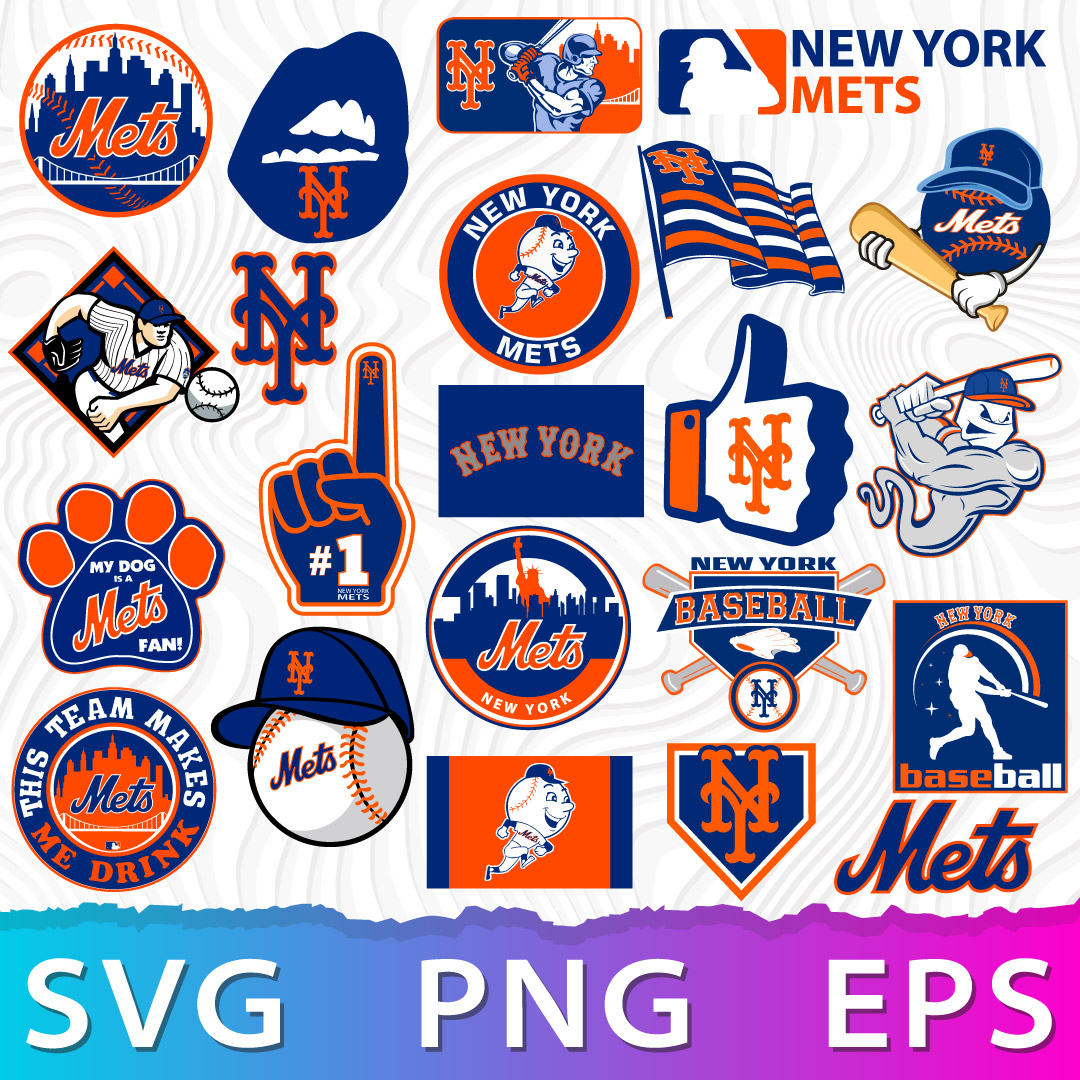 New York Mets Bundle SVG NY Mets Logo PNG Transparent Mets Inspire 