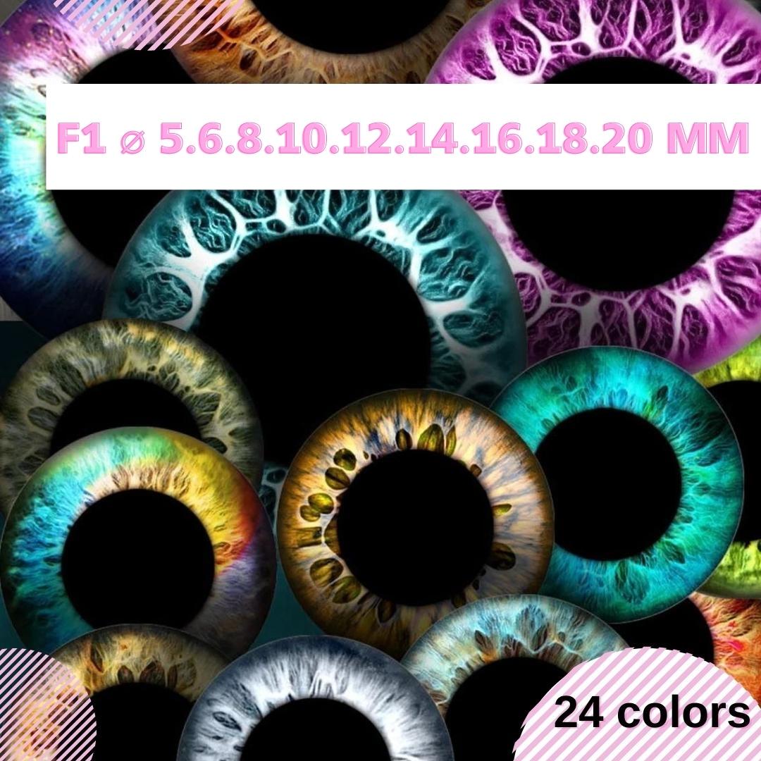 Doll Eyes, Realistic Irises Download, Digital eyes Collage, | Inspire Uplift