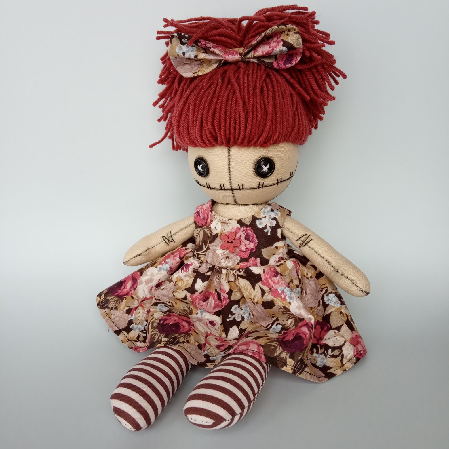 Rag Doll Sewing Pattern And Tutorial PDF, Doll With Clothes - Inspire Uplift