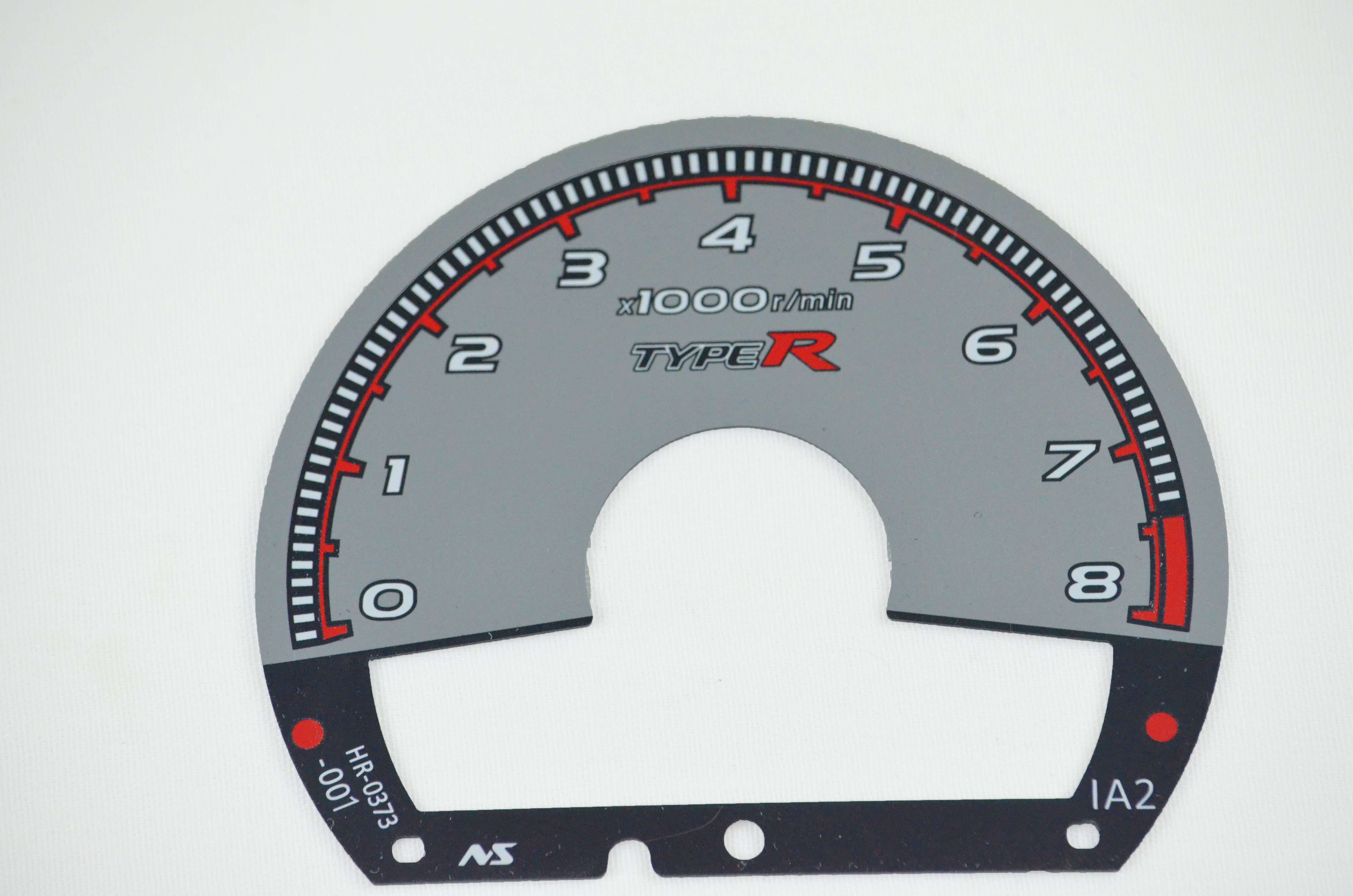 Gauge Faces Overlay TypeR style for Honda Civic Fk FD Si 0 Inspire