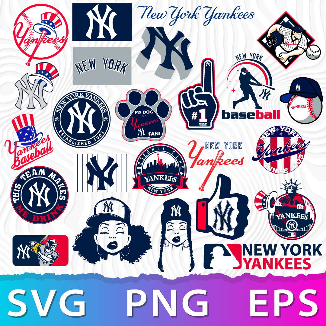 New York Yankees Logo SVG NY Yankees Symbol NY Yankees Log Inspire 