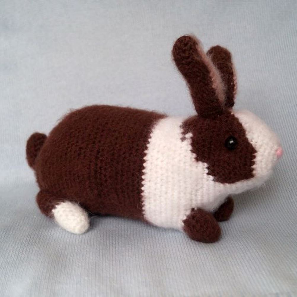 Crochet dutch rabbit, Crochet rabbit Stuffed toy Inspire Uplift
