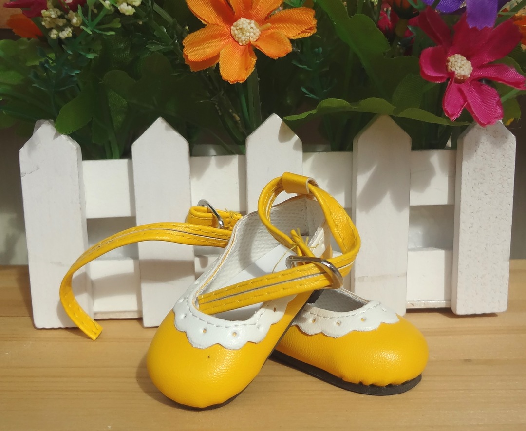 Handmade leather Doll shoes for bjd Doll 6,3cm sole length Inspire