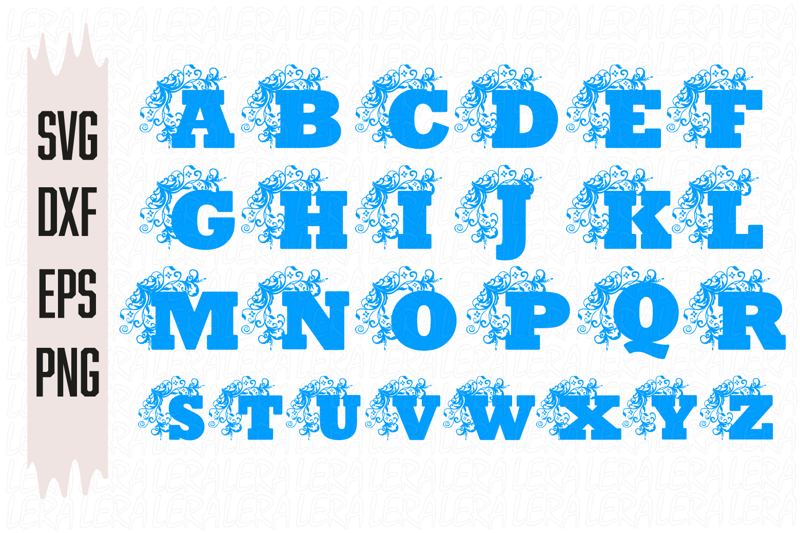 Alphabet Floral Svg, Font Svg, Letter Svg, Digital download | Inspire ...