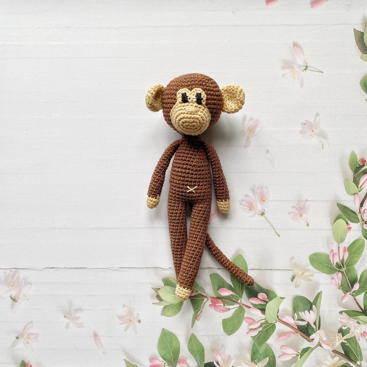 Crochet PATTERN monkey Amigurumi monkey pattern Crochet sa Inspire