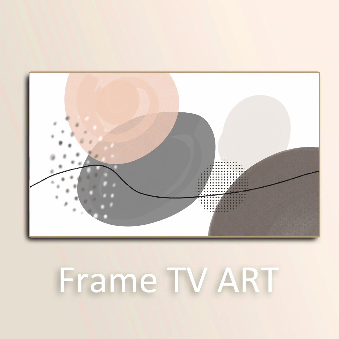 Frame tv art 4k, Samsung frame art, Frame tv modern abstract Inspire