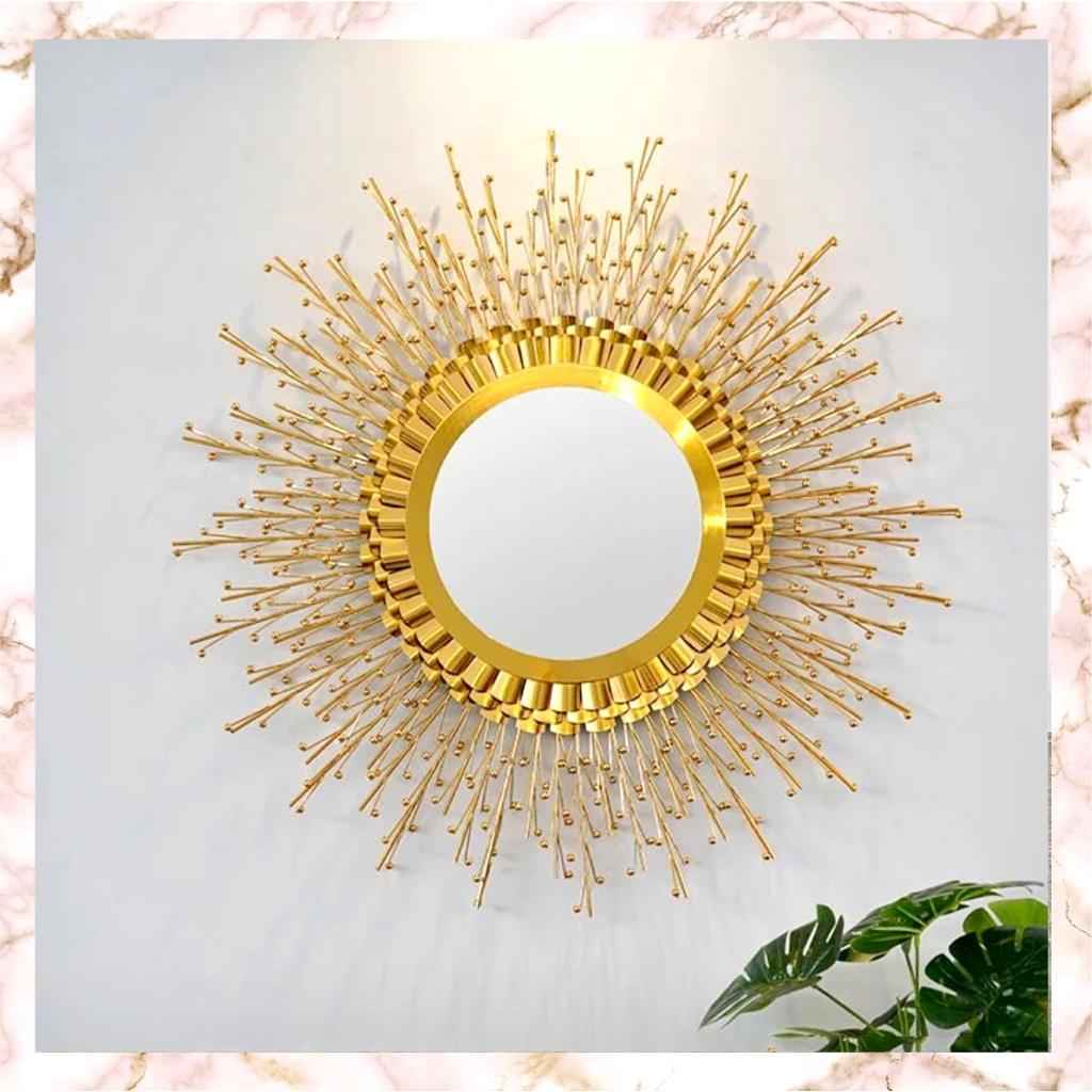 Gold Wall Hanging Mirror Inspire Uplift