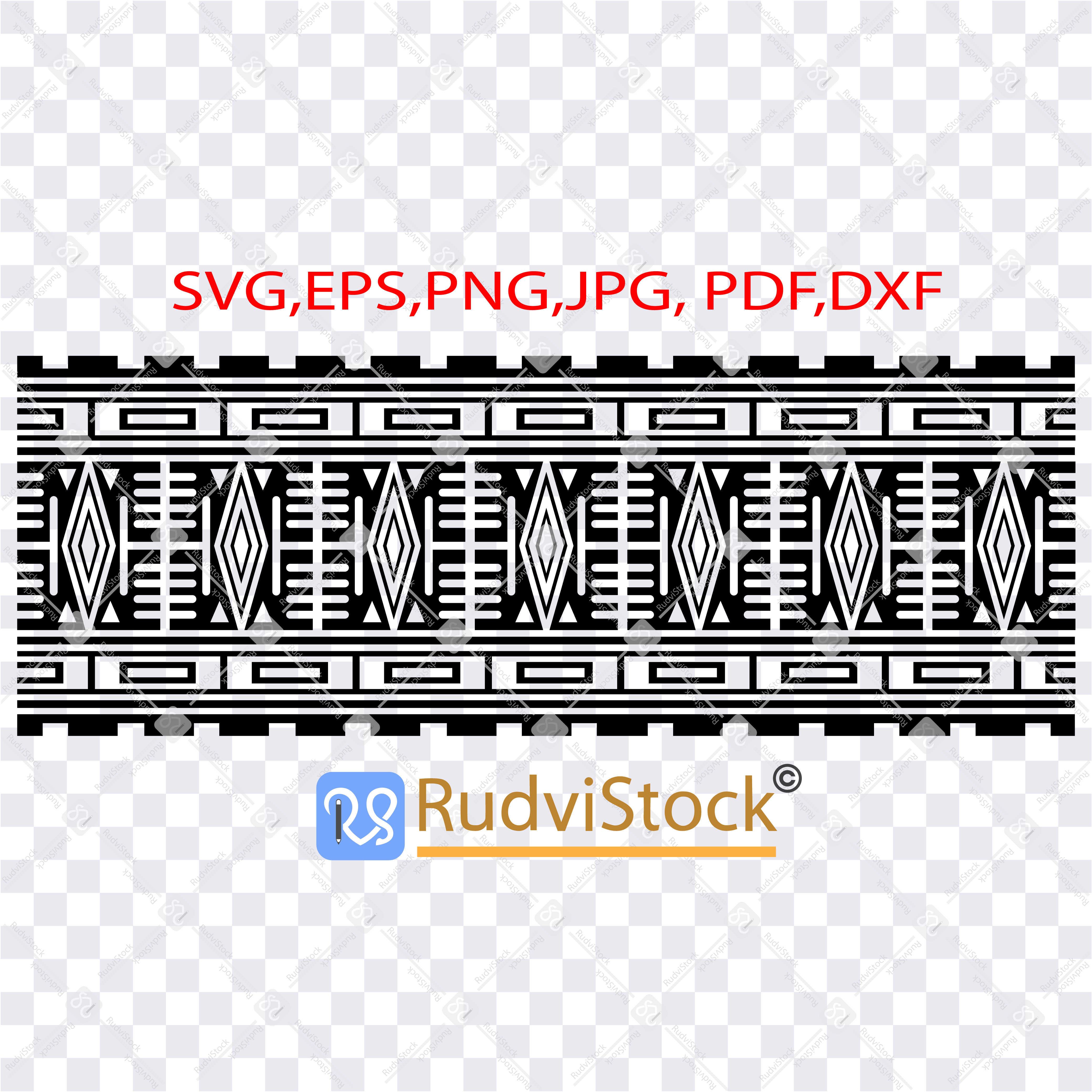 Polynesian tribal tattoo border - Inspire Uplift