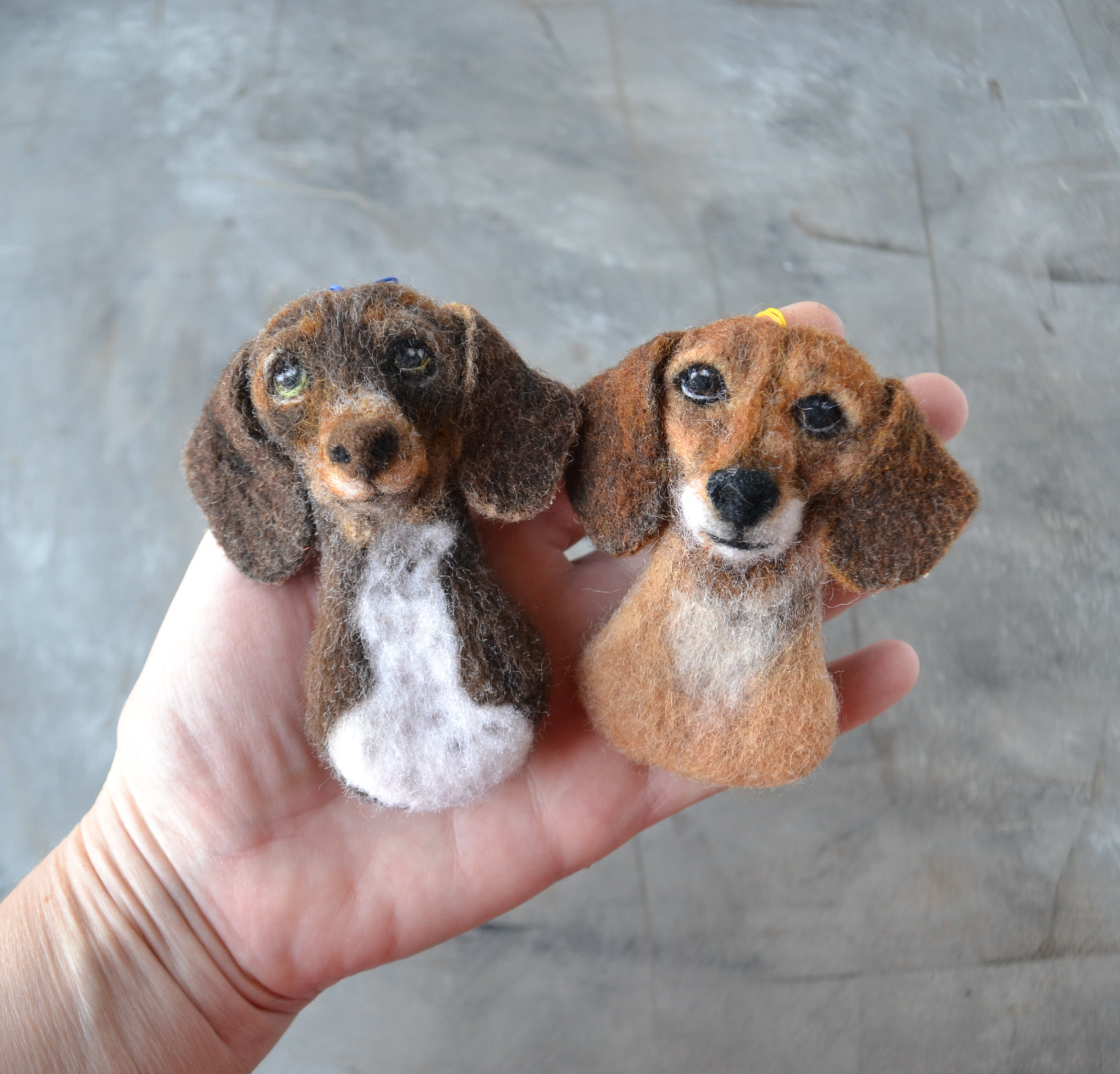 Custom dog portrait from photo keychain Personalized pet rep Inspire