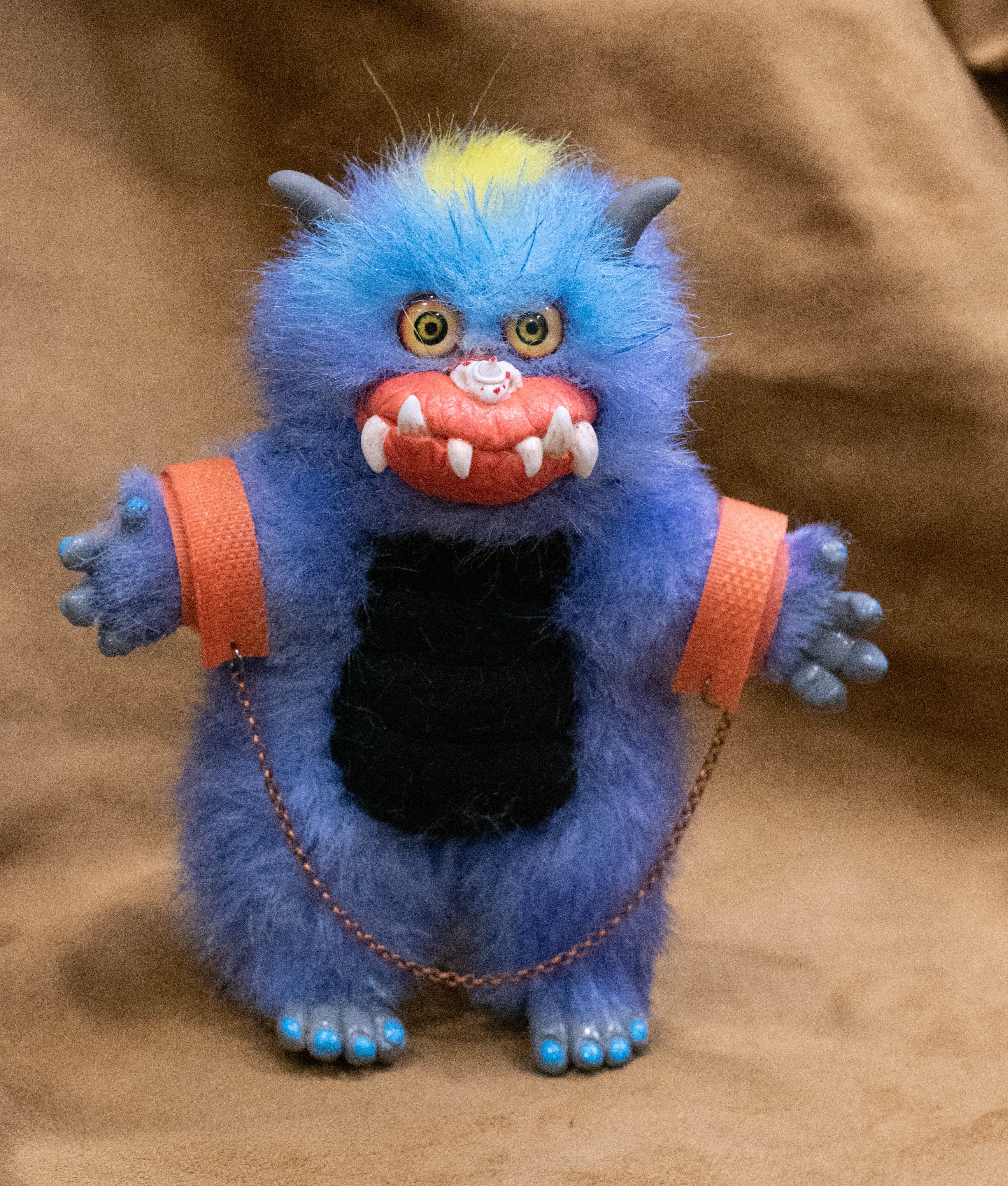 80's monster plush toy