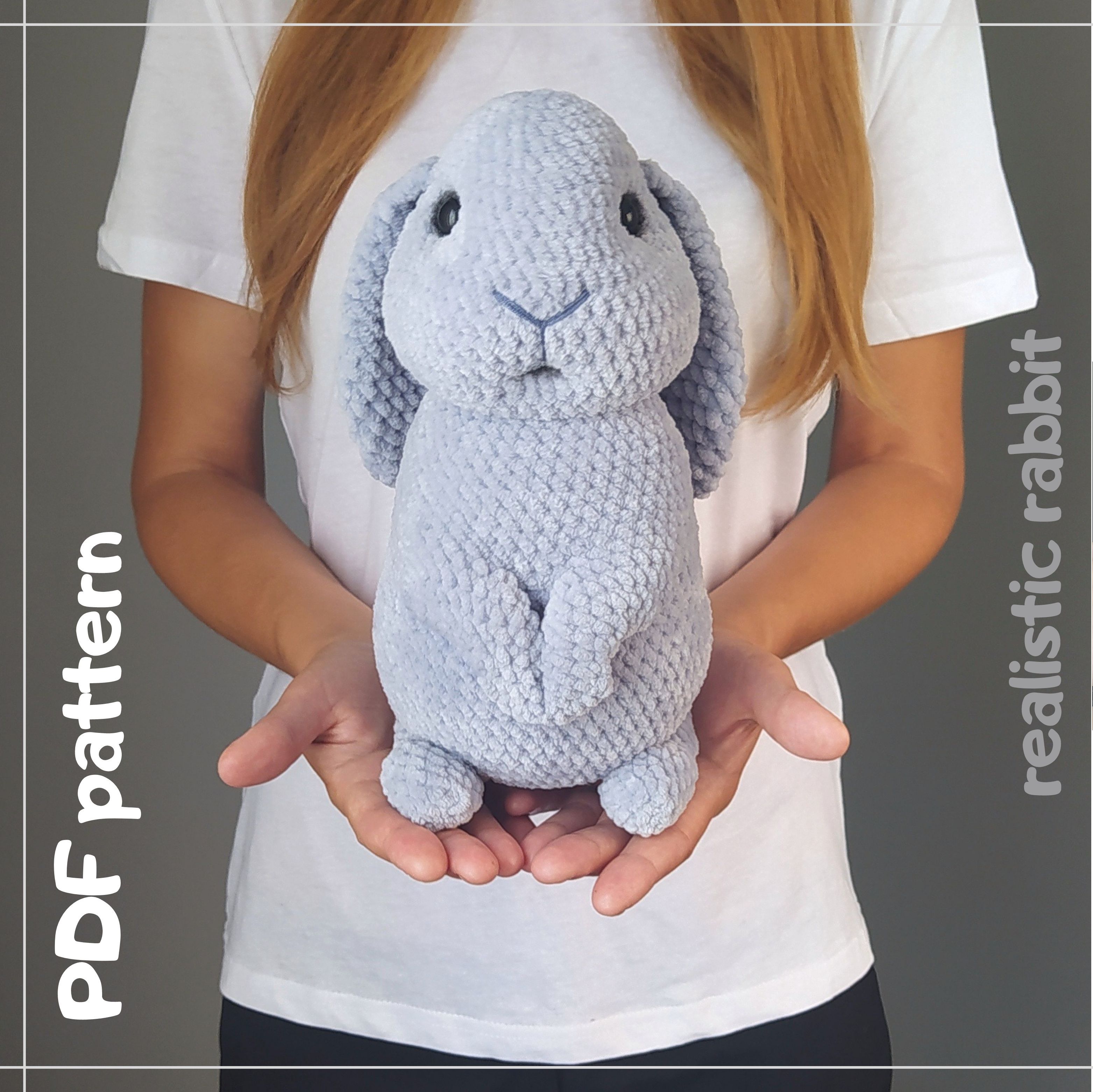 Crochet Pattern Rabbit Crochet Pattern Bunny Rabbit Tutorial