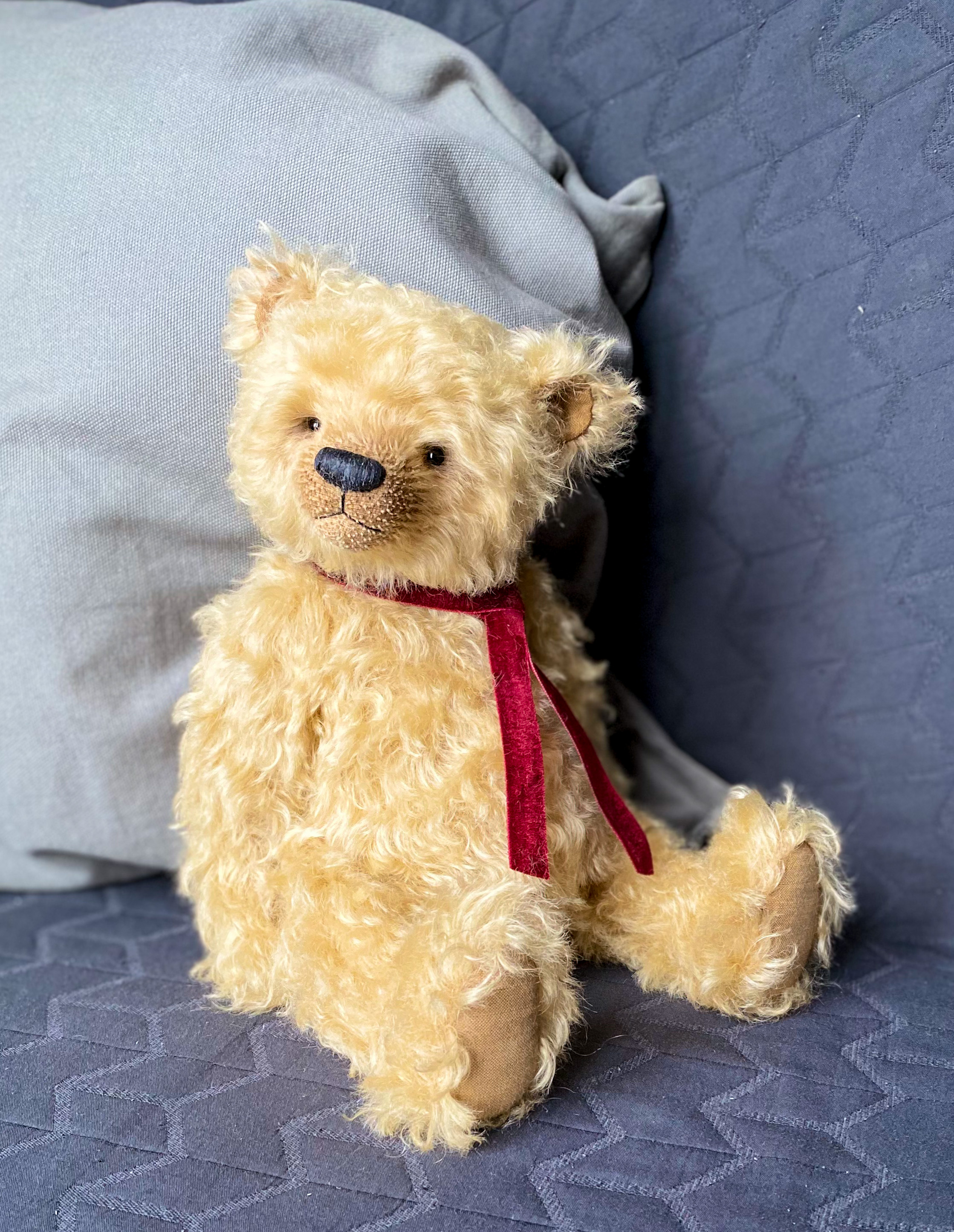 Teddy bear, collectible bear, mohair teddy bear - Inspire Uplift