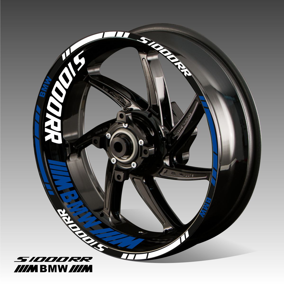 S1000RR wheel stickers motorcycle decals BMW rim stripes vin - Inspire ...