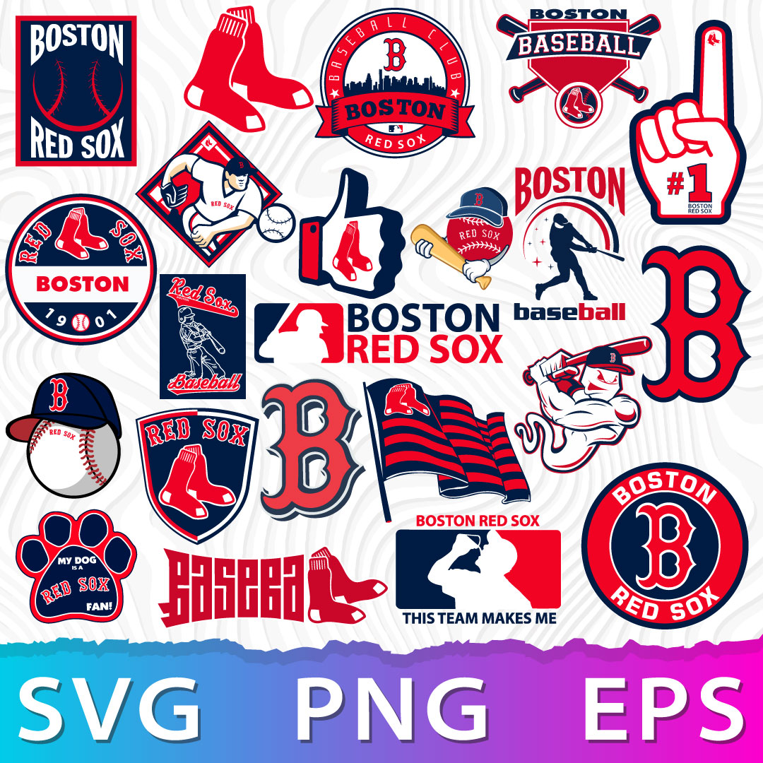Boston Red Sox Logo SVG Red Sox Symbol Red Sox Logo PNG B Inspire 