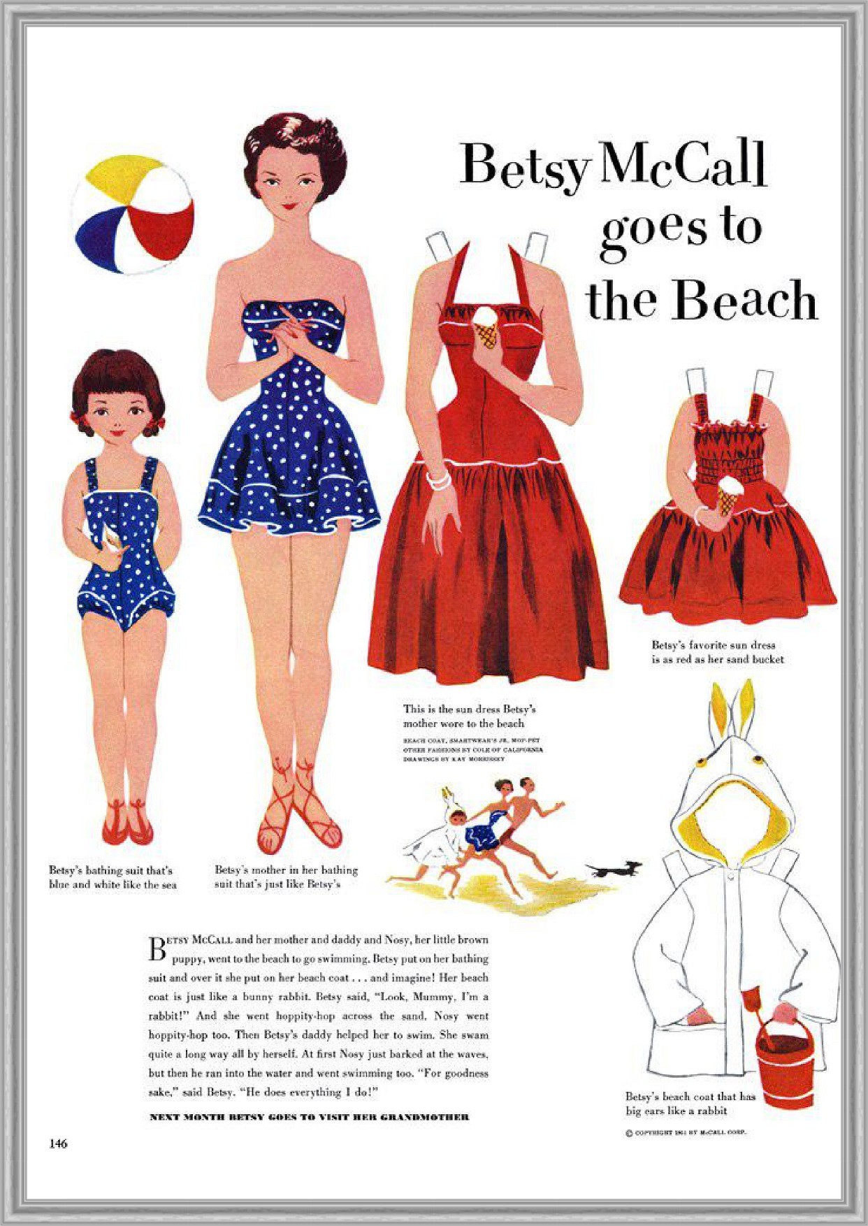 Digital - Vintage Paper Doll - Paper Doll Betsy - PDF | Inspire Uplift