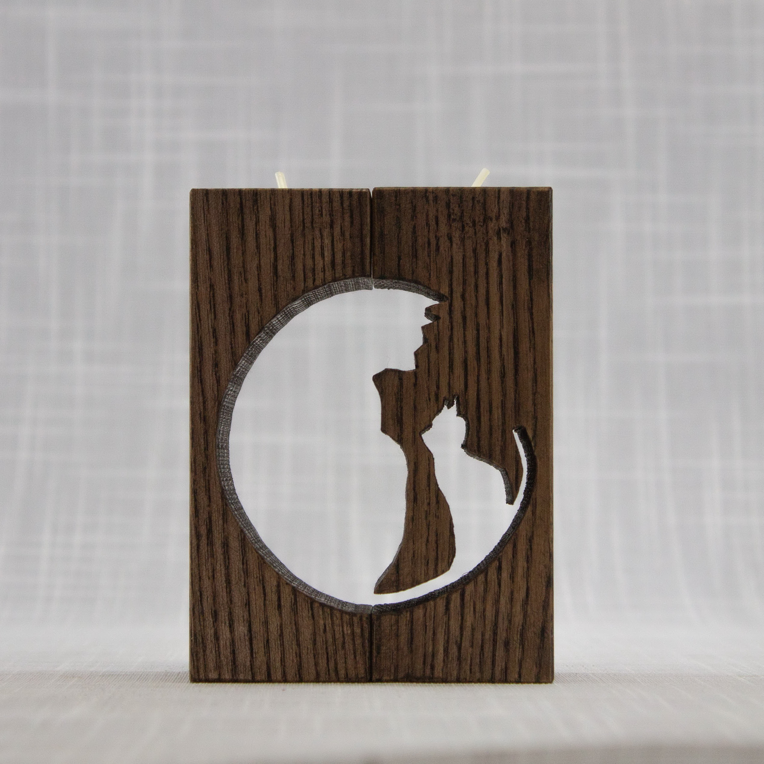 Candlestick "Cat and kitten" Home decor gifts | Inspire Uplift