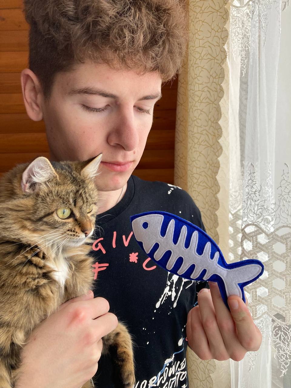 Fish cat toy Inspire Uplift