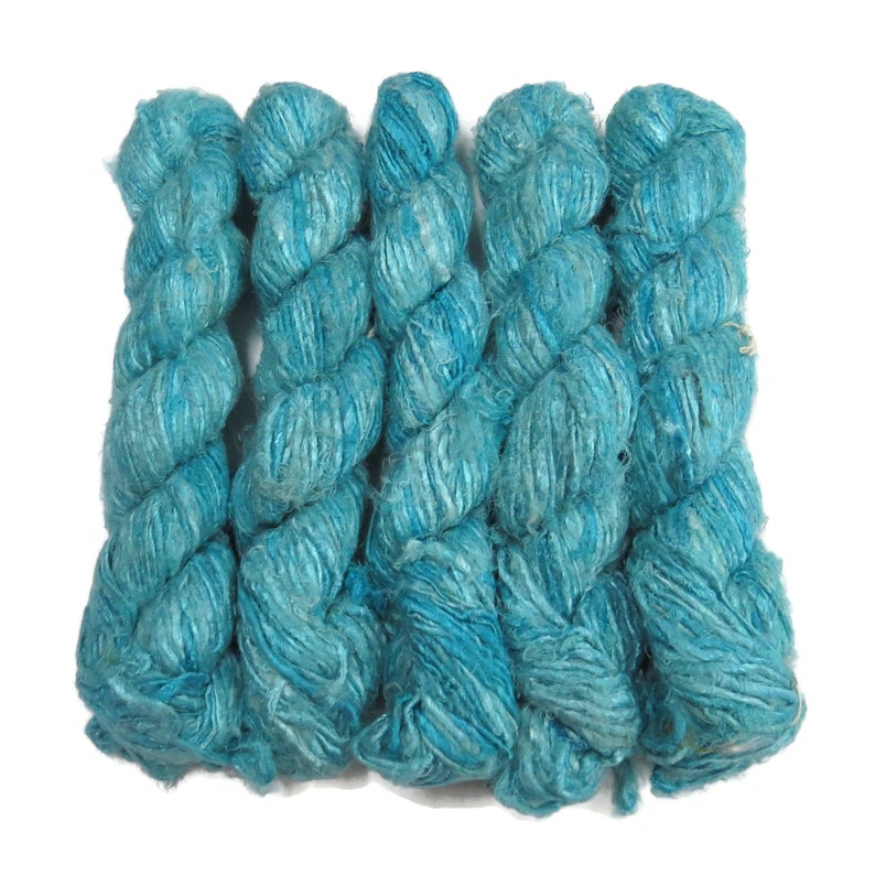 Recycled Banana Yarn Aqua Banana Fiber Yarn Recycled Y Inspire