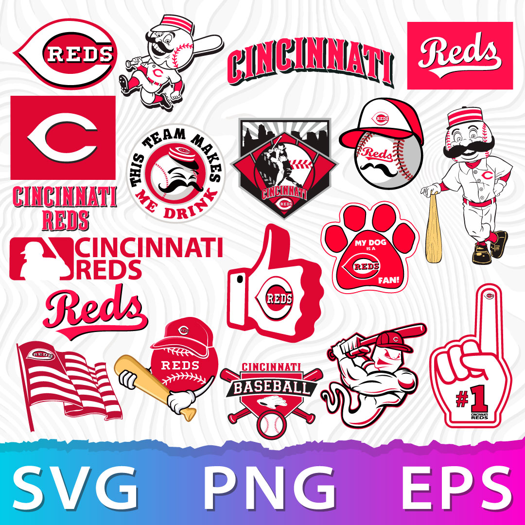 Cincinnati Reds Logo SVG Cincinnati Reds PNG Cincinnati C Inspire 