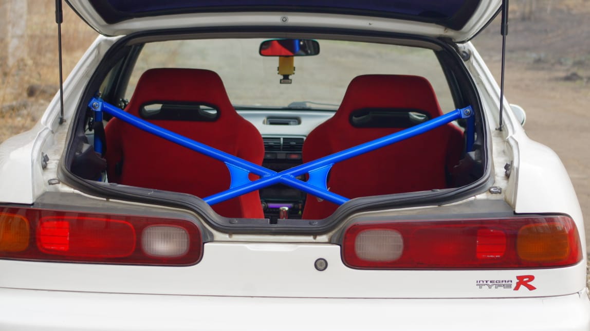 XBar Brace Rear Crossbar 9401 Honda Integra Dc2 Dc1 Acura Inspire