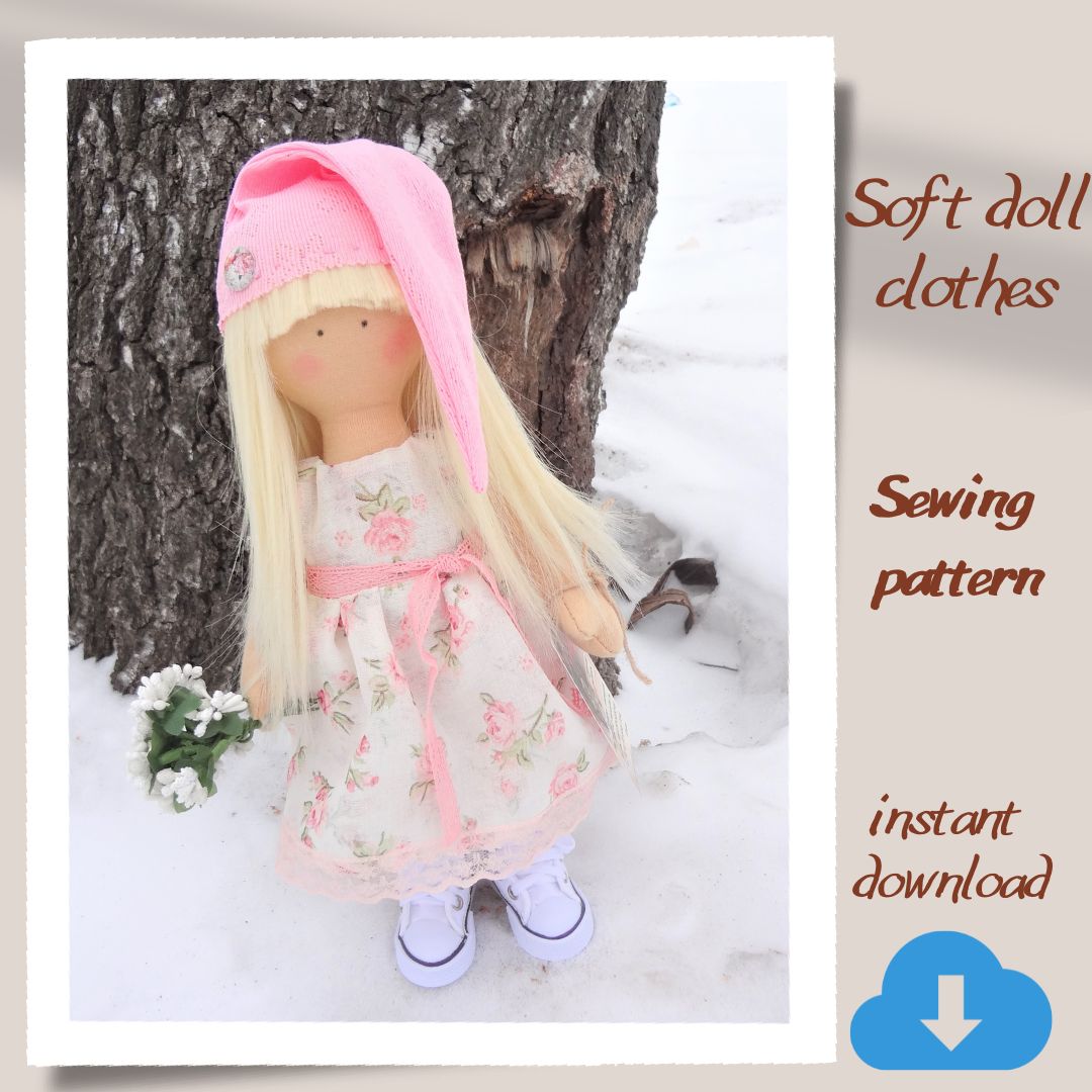 Rag doll sewing pattern Ragdoll with clothes Doll sewin Inspire Uplift