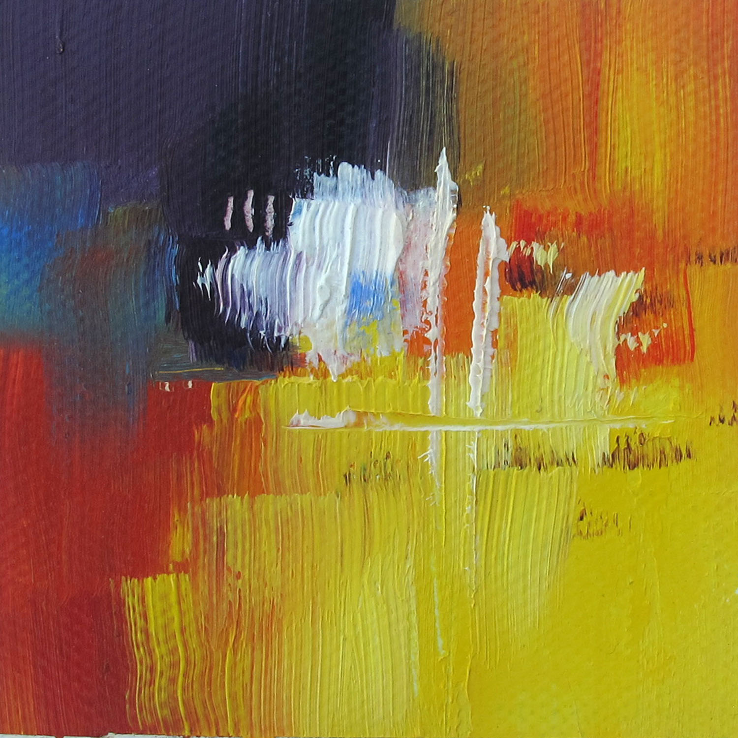 Small Abstract Canvas 4X4