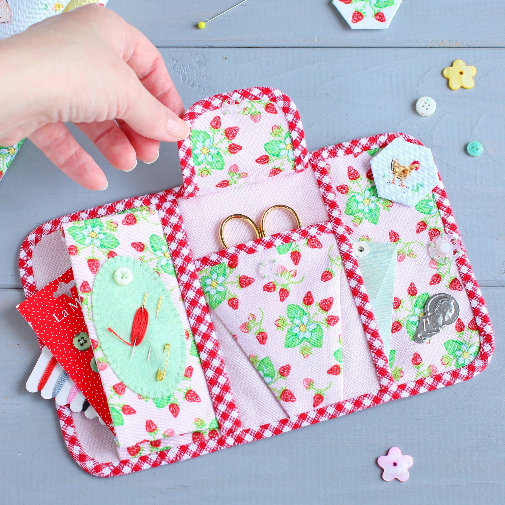 PDF Travel Sewing Organizer Sewing Pattern - Inspire Uplift
