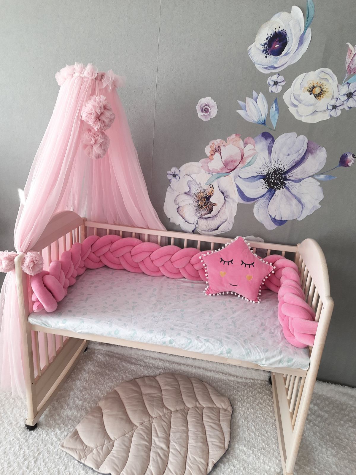 Canopy for crib, cot. Nursery canopy, baldachine. Inspire Uplift