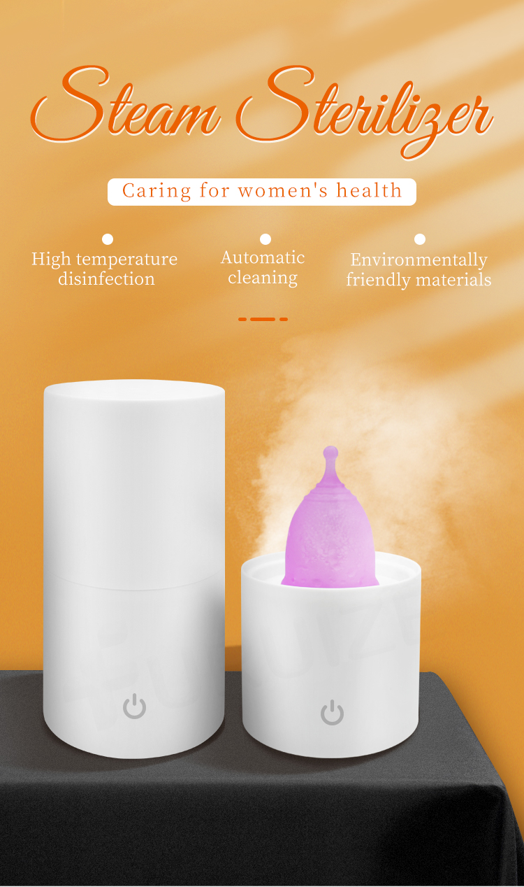 Menstrual Cup Sterilizer For Steam Disinfect Cleaning Copa Inspire Uplift