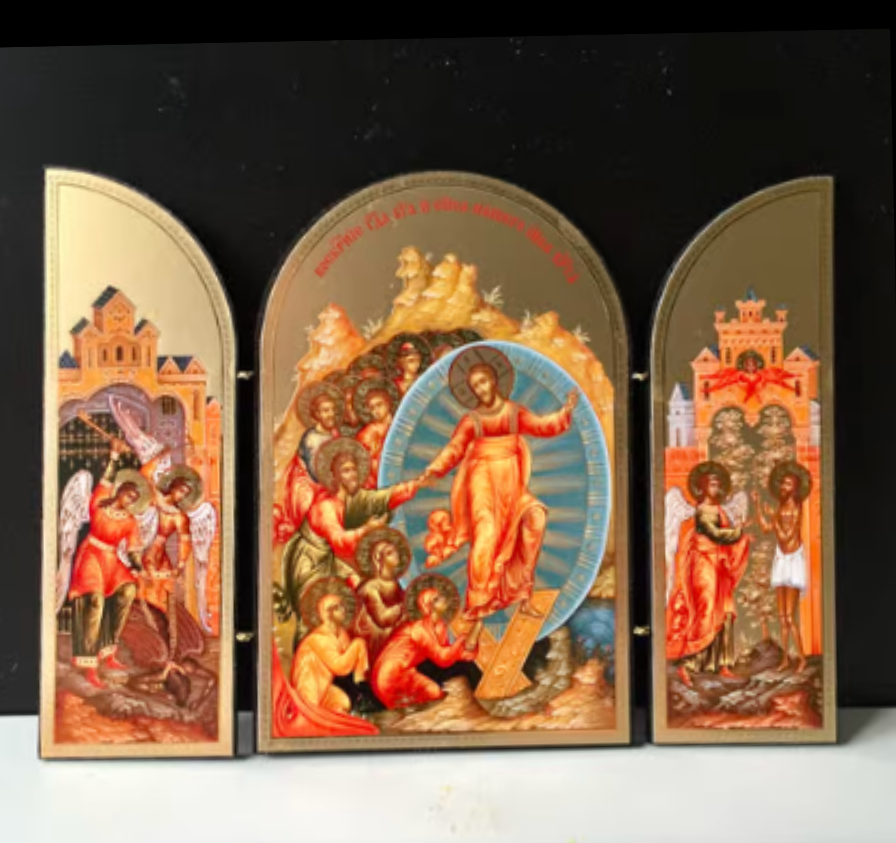 Icon of Jesus Christ Resurrection | Russian Orthodox Christi - Inspire ...