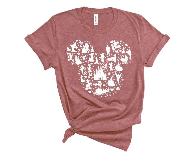 Disney Shirt, Disney Shirt for Women, Disney Ear Shirt, Wome Inspire