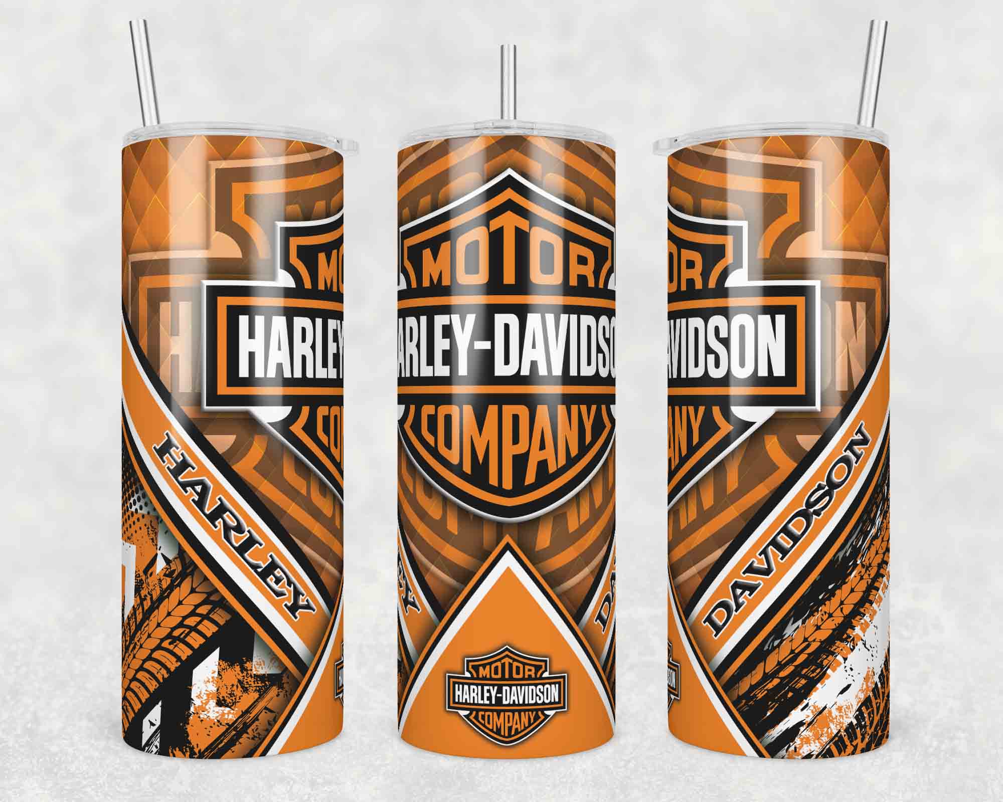 Harley Davidson Company Tumbler Wrap, 20oz Tumbler Wrap, Har Inspire