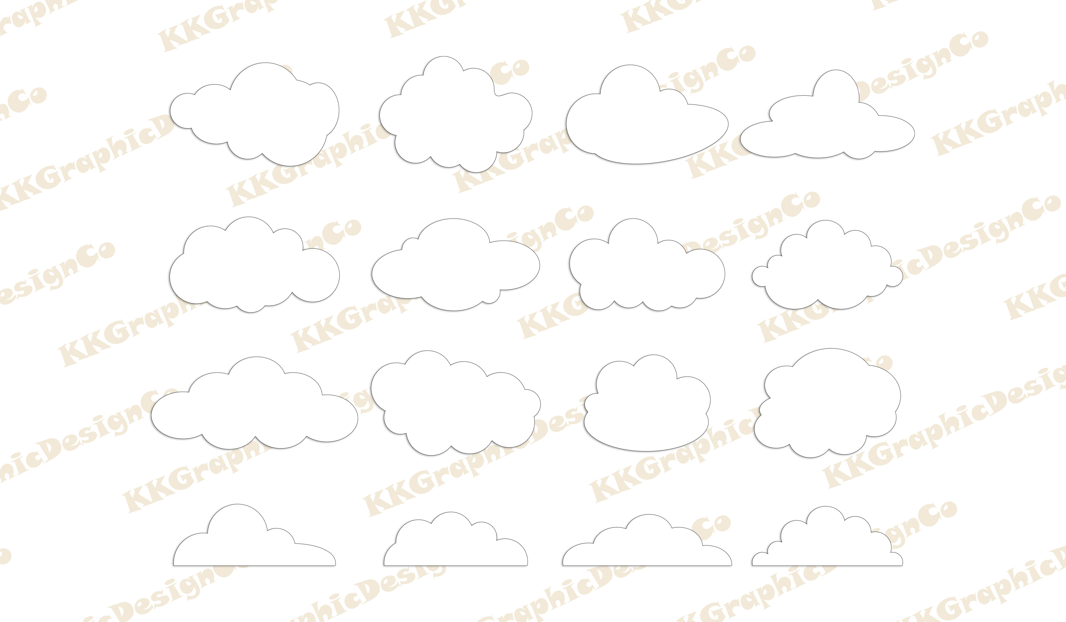 Clouds svg Cloud svg Cloud clipart Weather svg Sky svg Cloud | Inspire ...