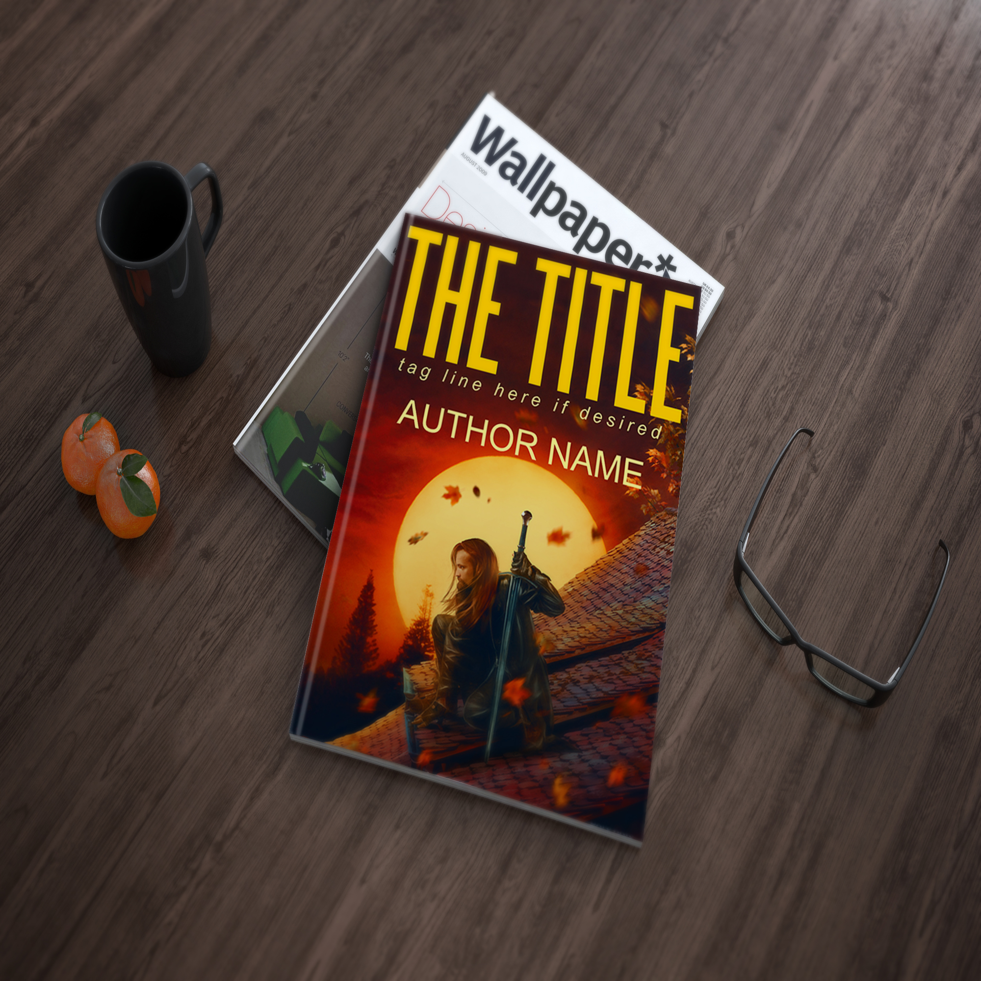 8.5x11 Magazine Mockup Set Inspire Uplift