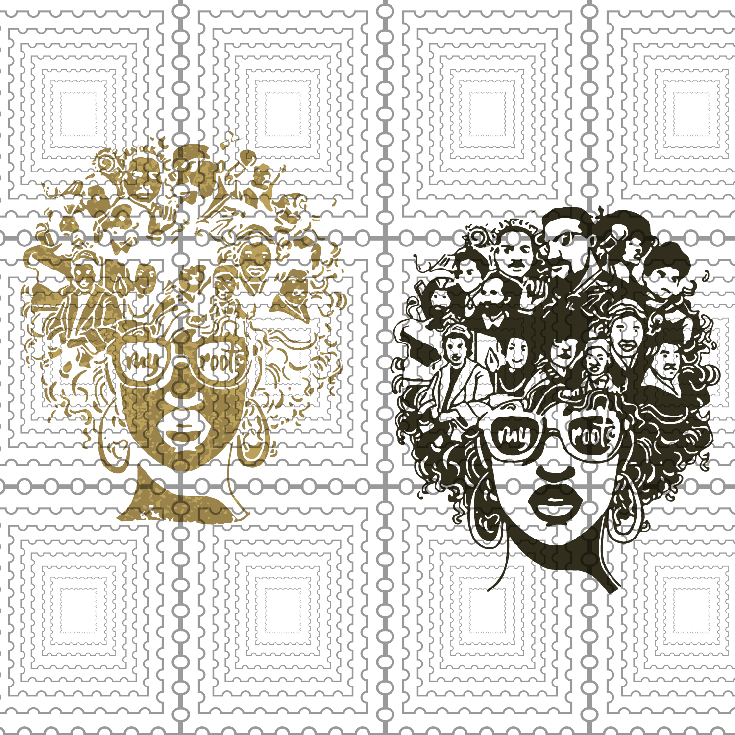 Powerful Roots Black History Month I Love My Roots, black af Inspire