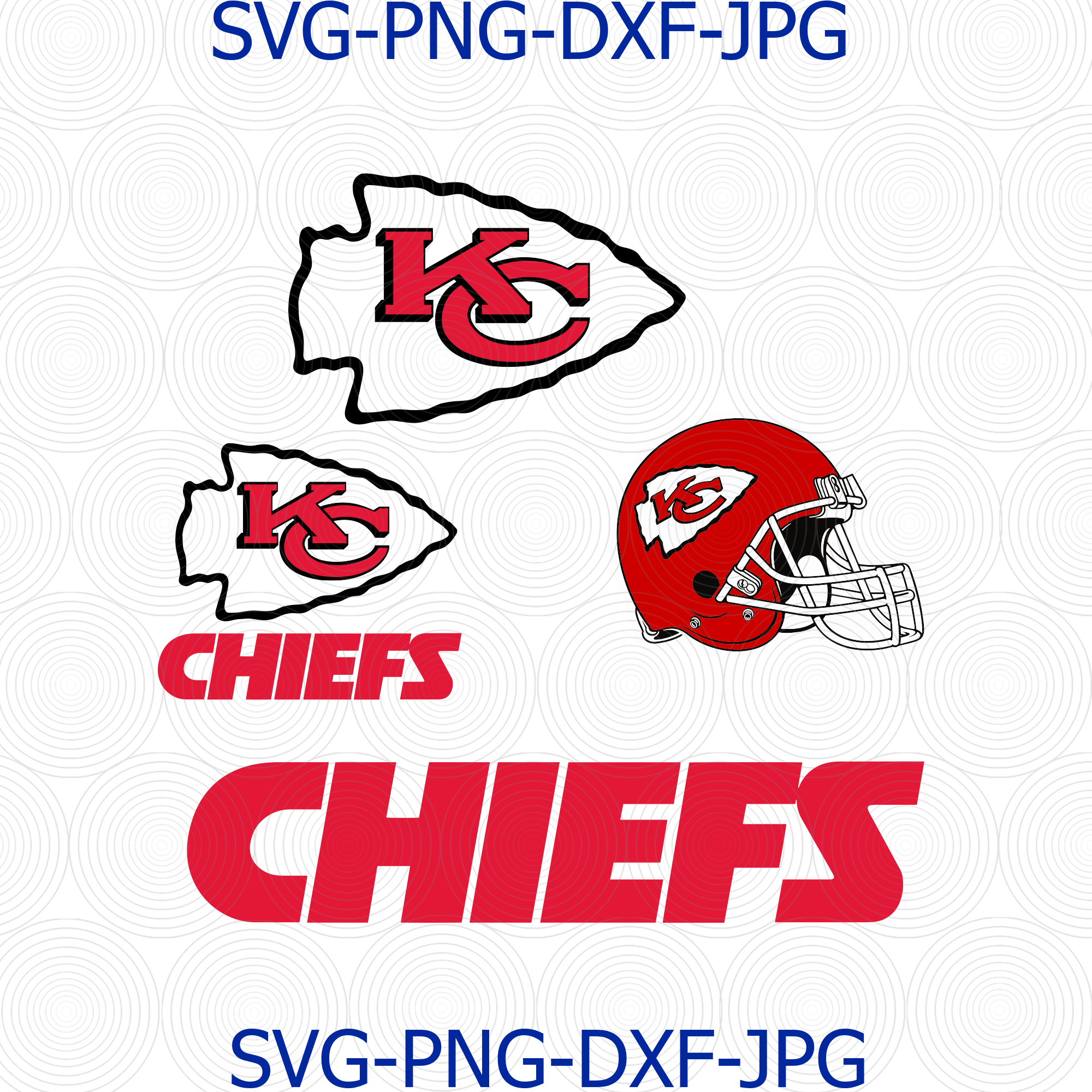 Kansas city Chiefs SVG, Kansas city Chiefs logo, Chiefs foot | Inspire