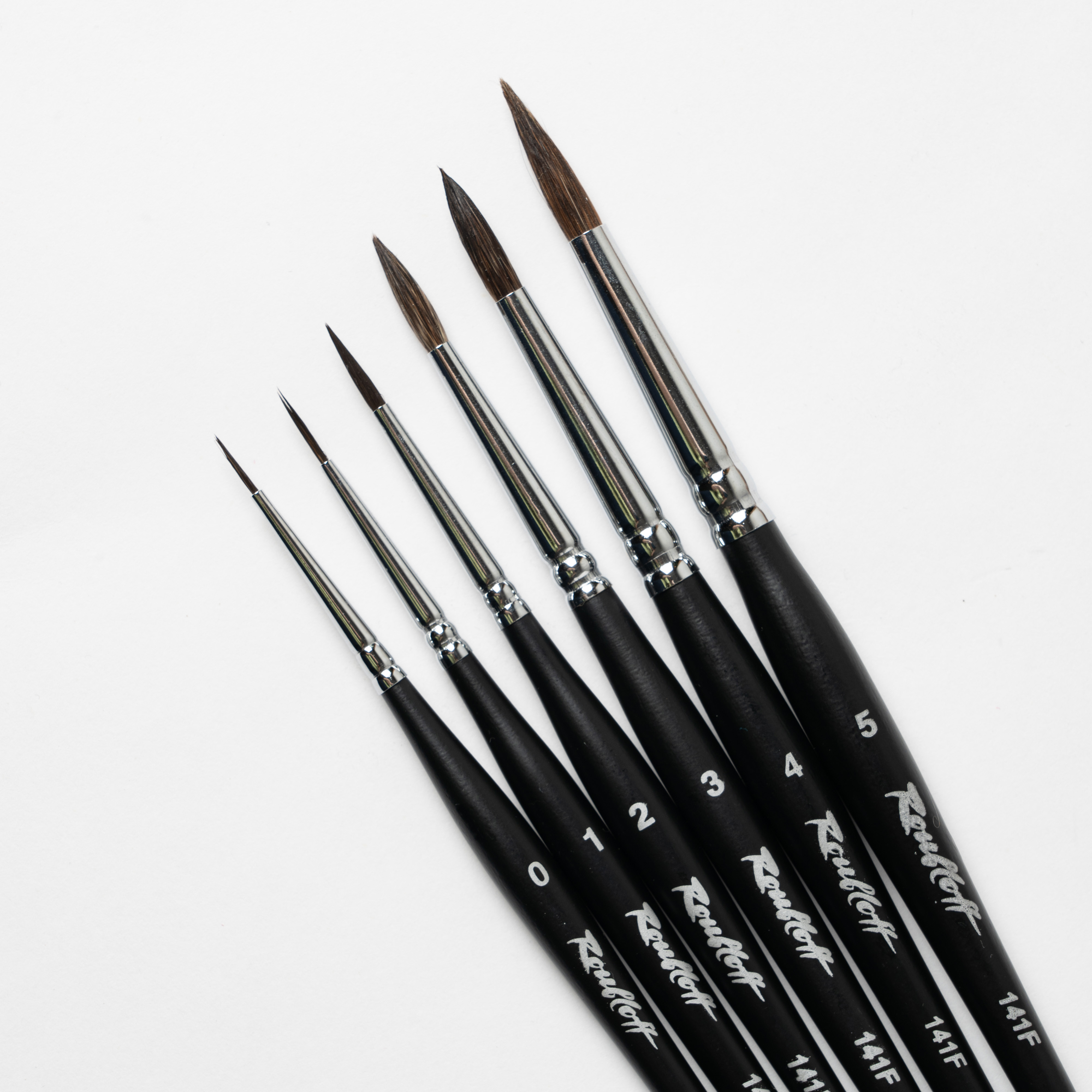 SQUIRREL SABLE Professional Paint Brush figured round 141f R Inspire