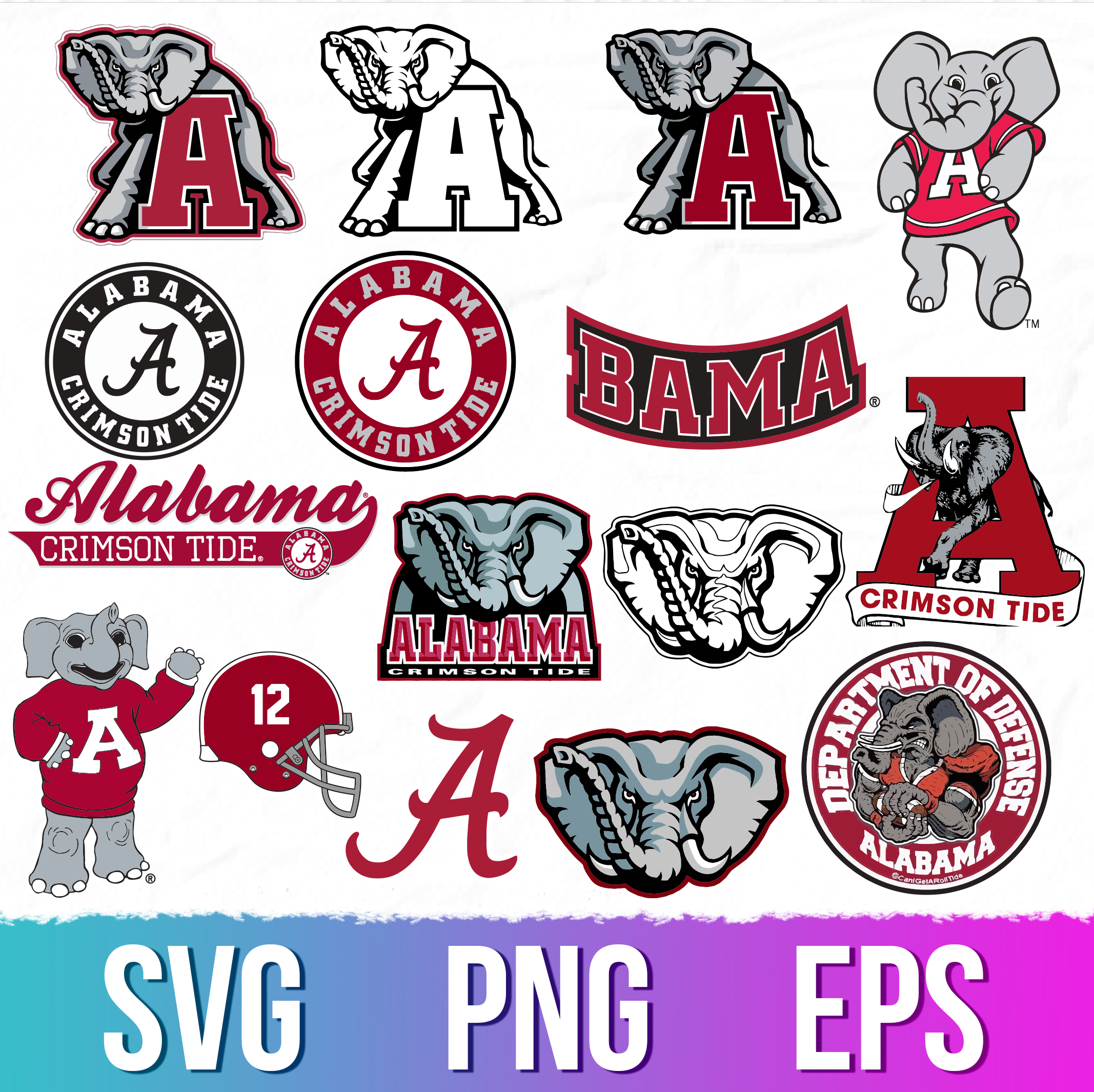 Alabama Crimson Tide Logo Crimson Tide Svg Crimson Tide E Inspire 