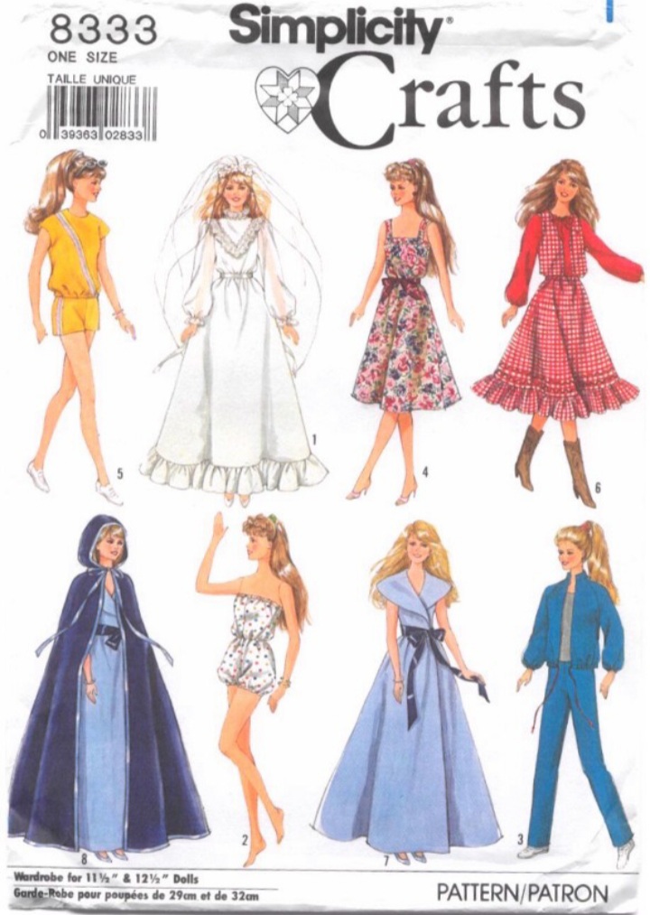 Digital Vintage Sewing Patterns Simplicity 8333 Clothes for Inspire