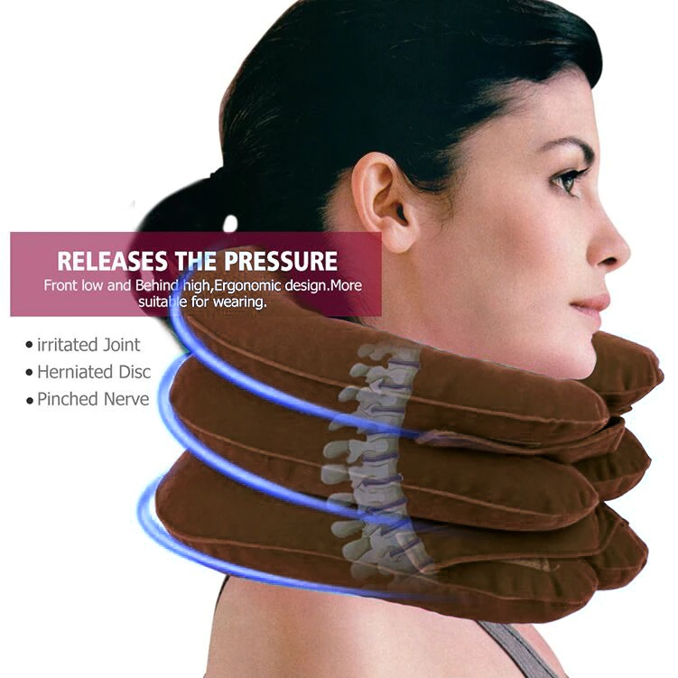 Inflatable Neck Stretching Machine, Soft Neck and Neck pillo Inspire
