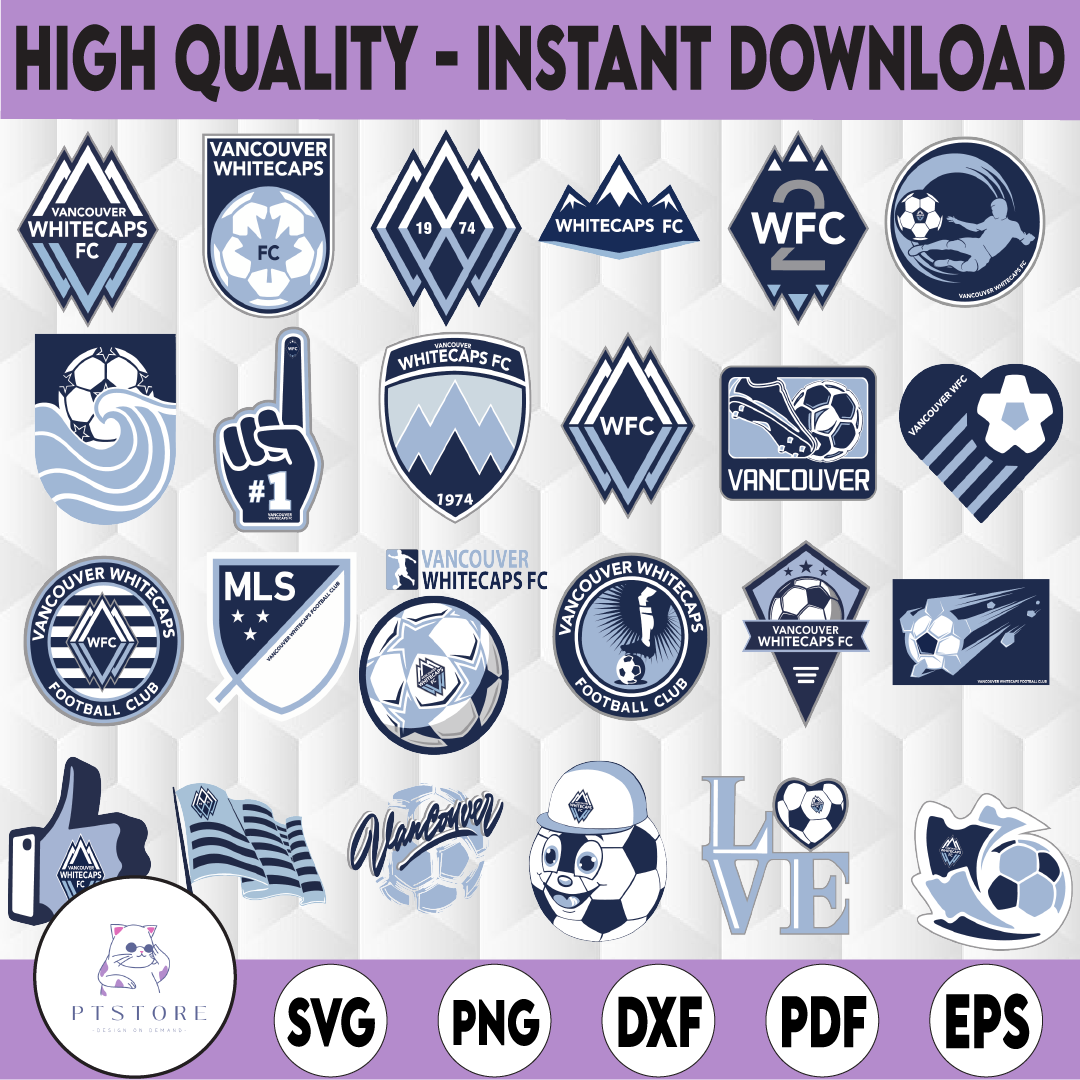 25 Files MLS Logo Vancouver Whitecaps FC, Vancouver Whitecap - Inspire