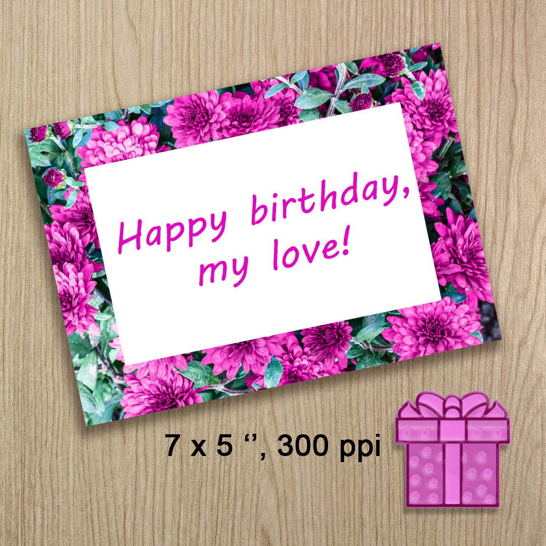 Digital Birthday Greeting
