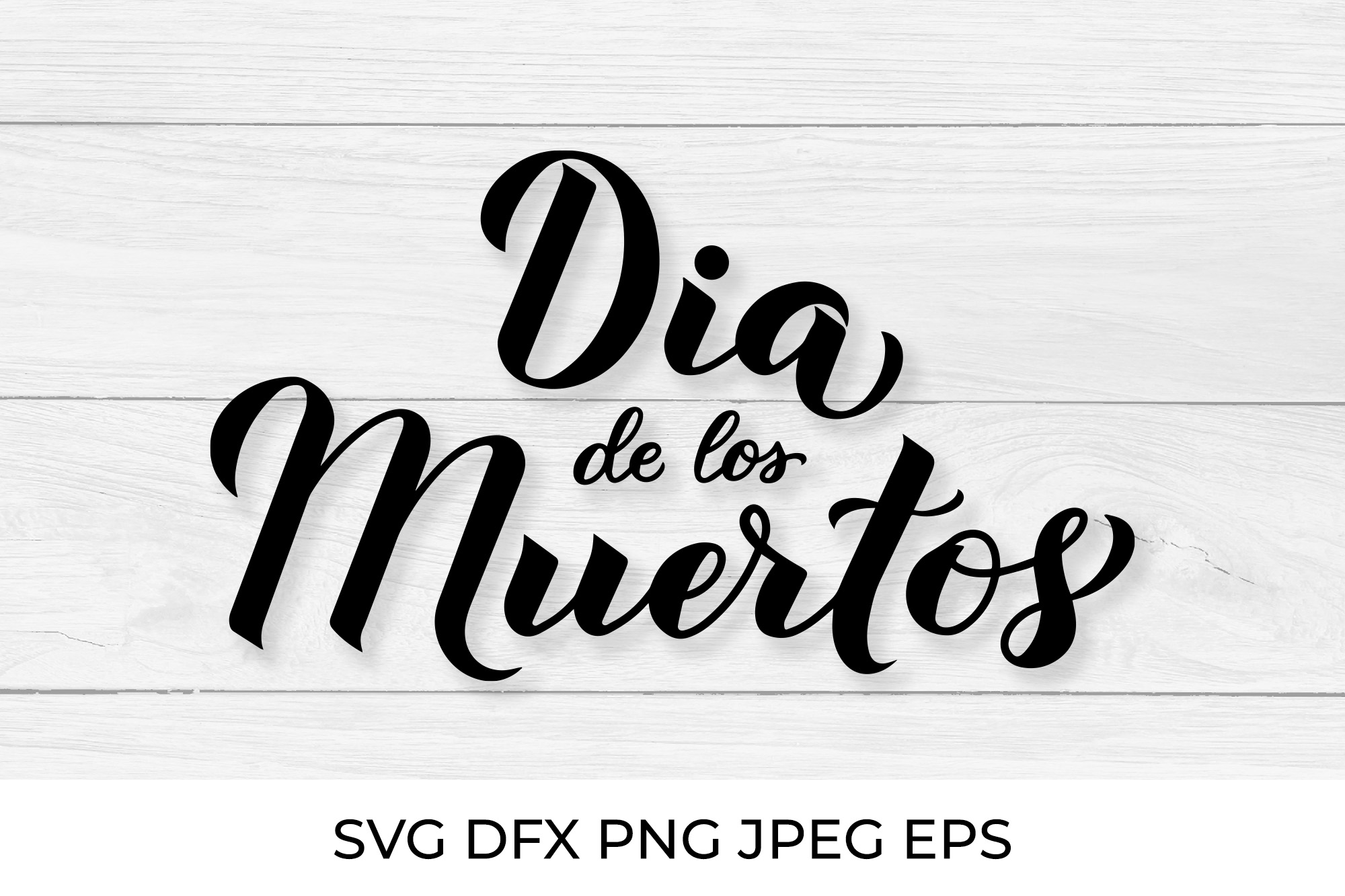 Dia de los Muertos hand lettering. Mexican Day of the Dead | Inspire Uplift