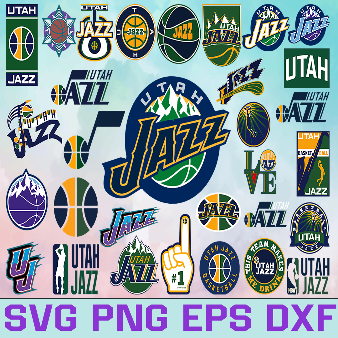 Utah Jazz Basketball Team svg, Utah Jazz svg, NBA Teams Svg, Inspire